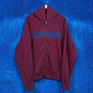 Billie Eilish “Hit Me Hard and Soft” Zip Up Graphic Hoodie Size XL